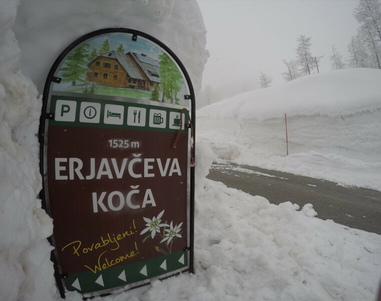 Erjavčeva koča na Vršiču