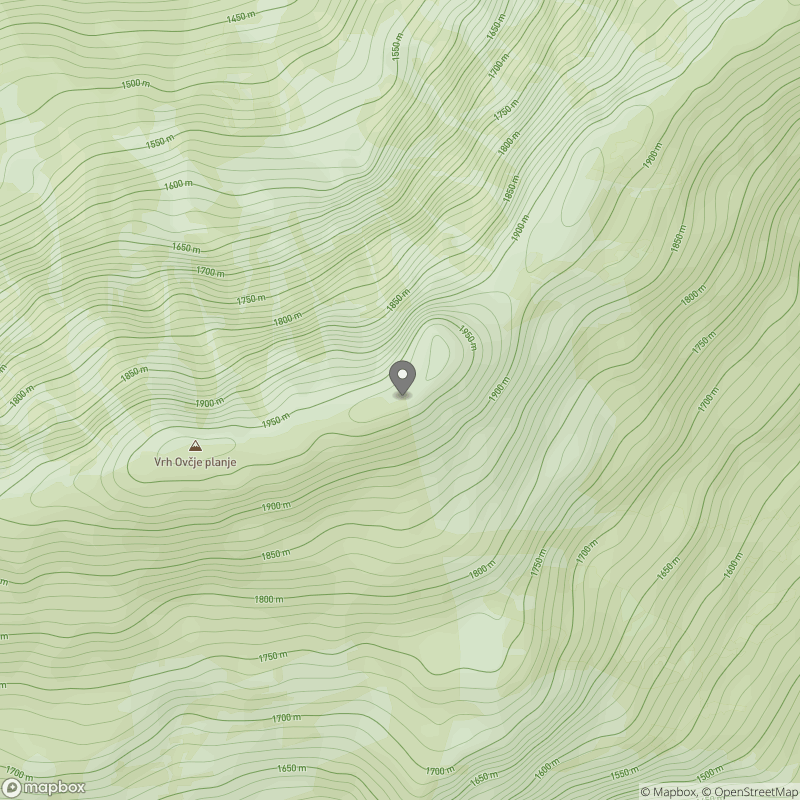 Pri Banderi zemljevid