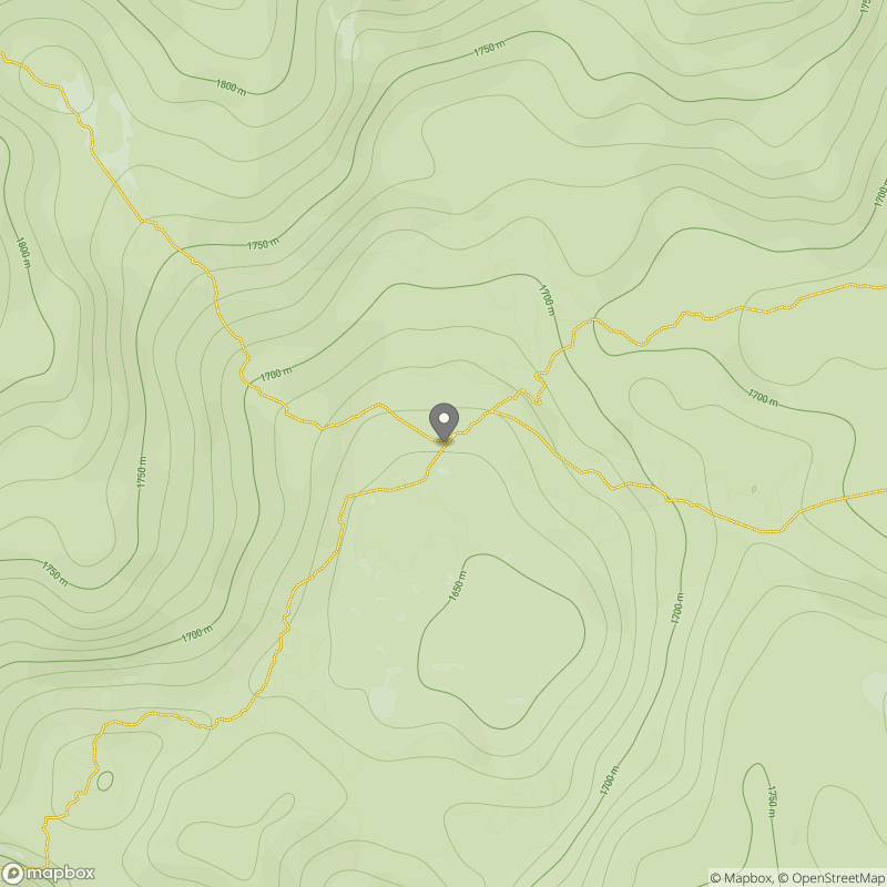 Planina Ovčarija zemljevid