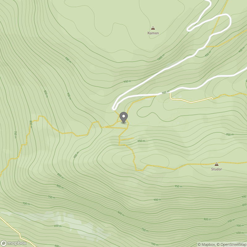 Planina Blatce zemljevid