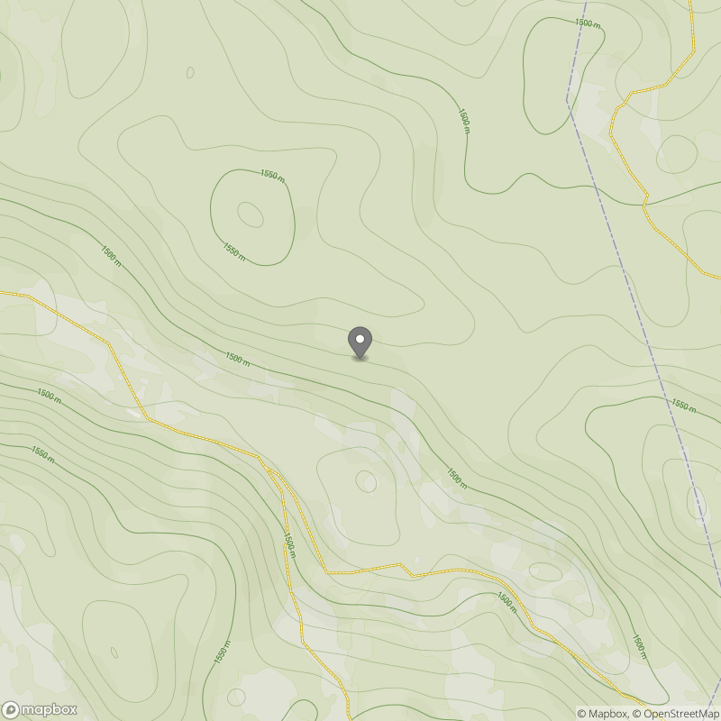 Planina Pečana zemljevid