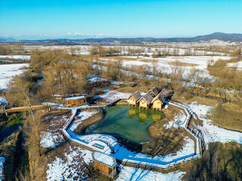 Koliščarsko naselje na Ljubljanskem barju